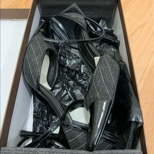 Paleo pin stripe Women’s heels